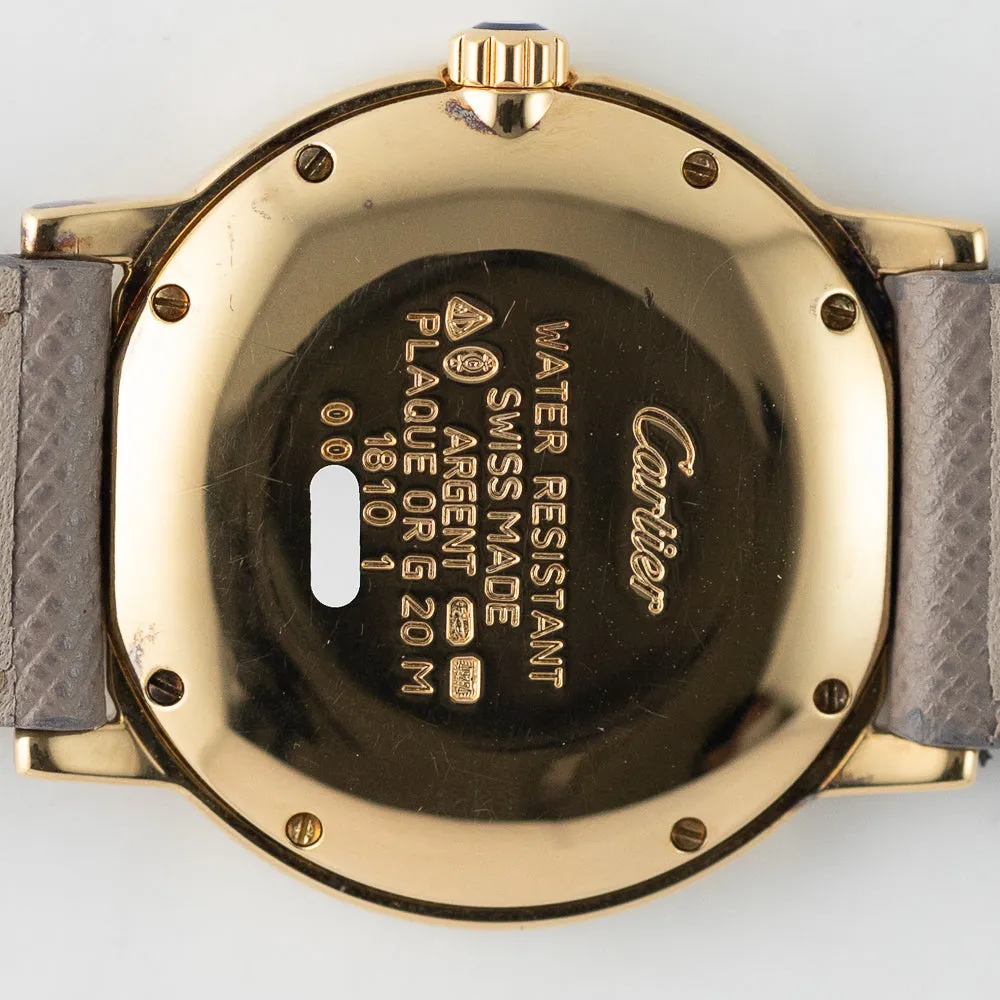CARTIER LM MUST DE RONDE REF.1810