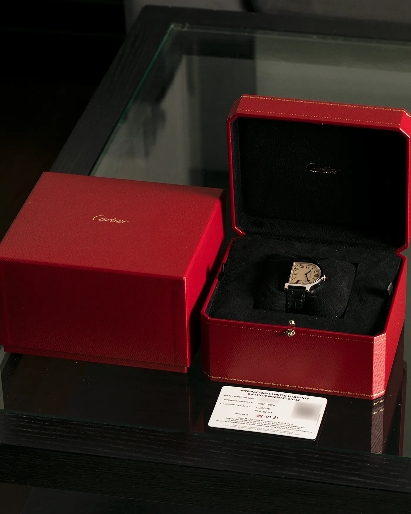 Cartier Prive Cloche Platinum
