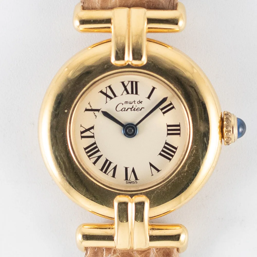 CARTIER SM MUST DE COLISEE REF.590002 with BOX