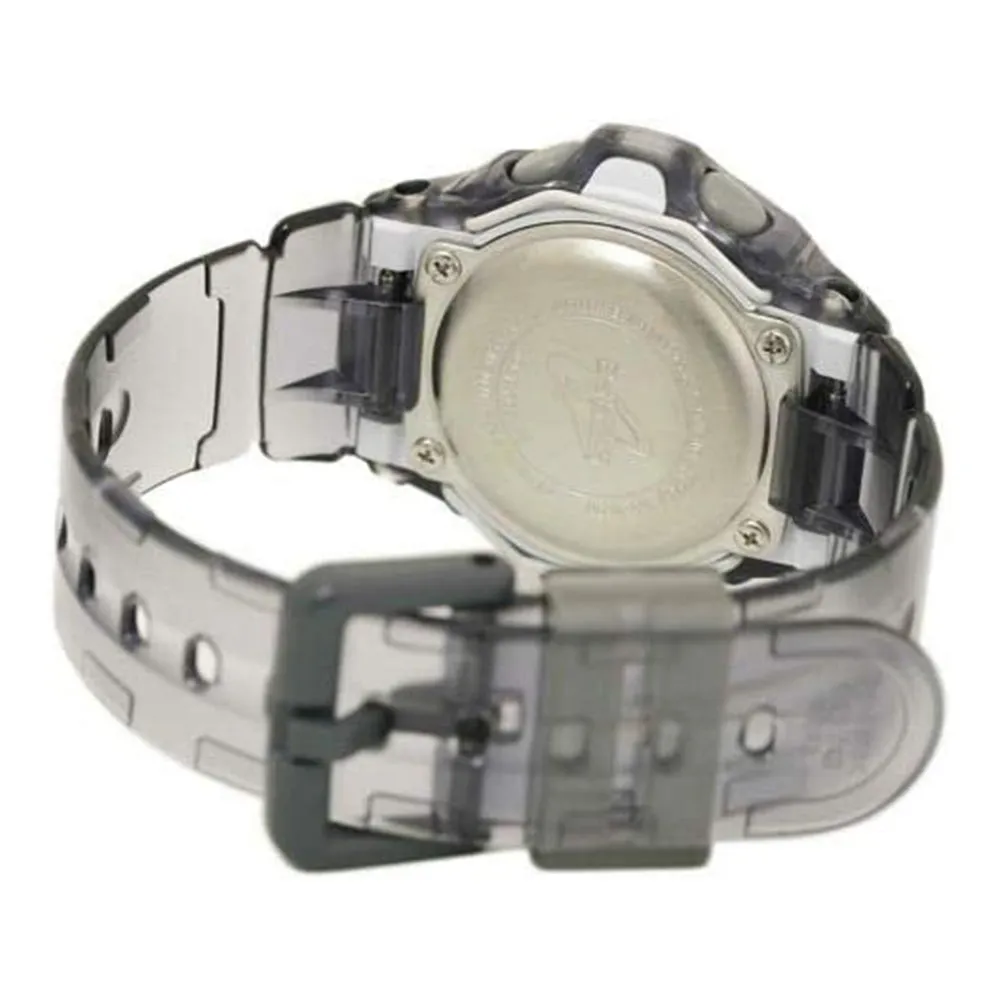 Casio Unisex Gray Dial Resin Band Baby G Shock Quartz Watch - BG-169R-8BCR
