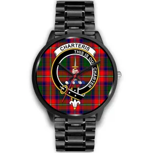 Charteris District Clan Badge Tartan Black Watch