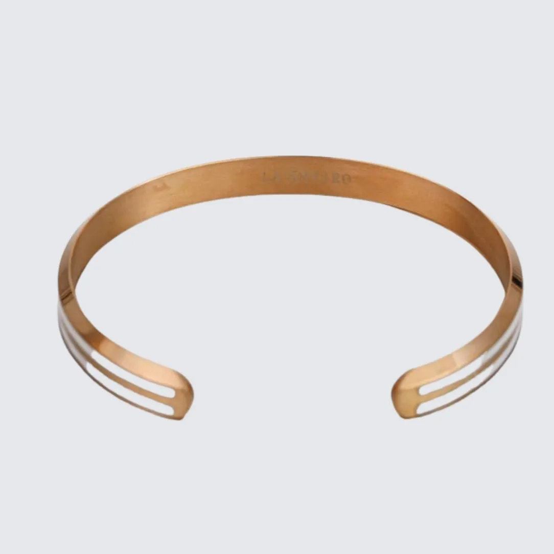 Classic Bracelet - Rose Gold & White