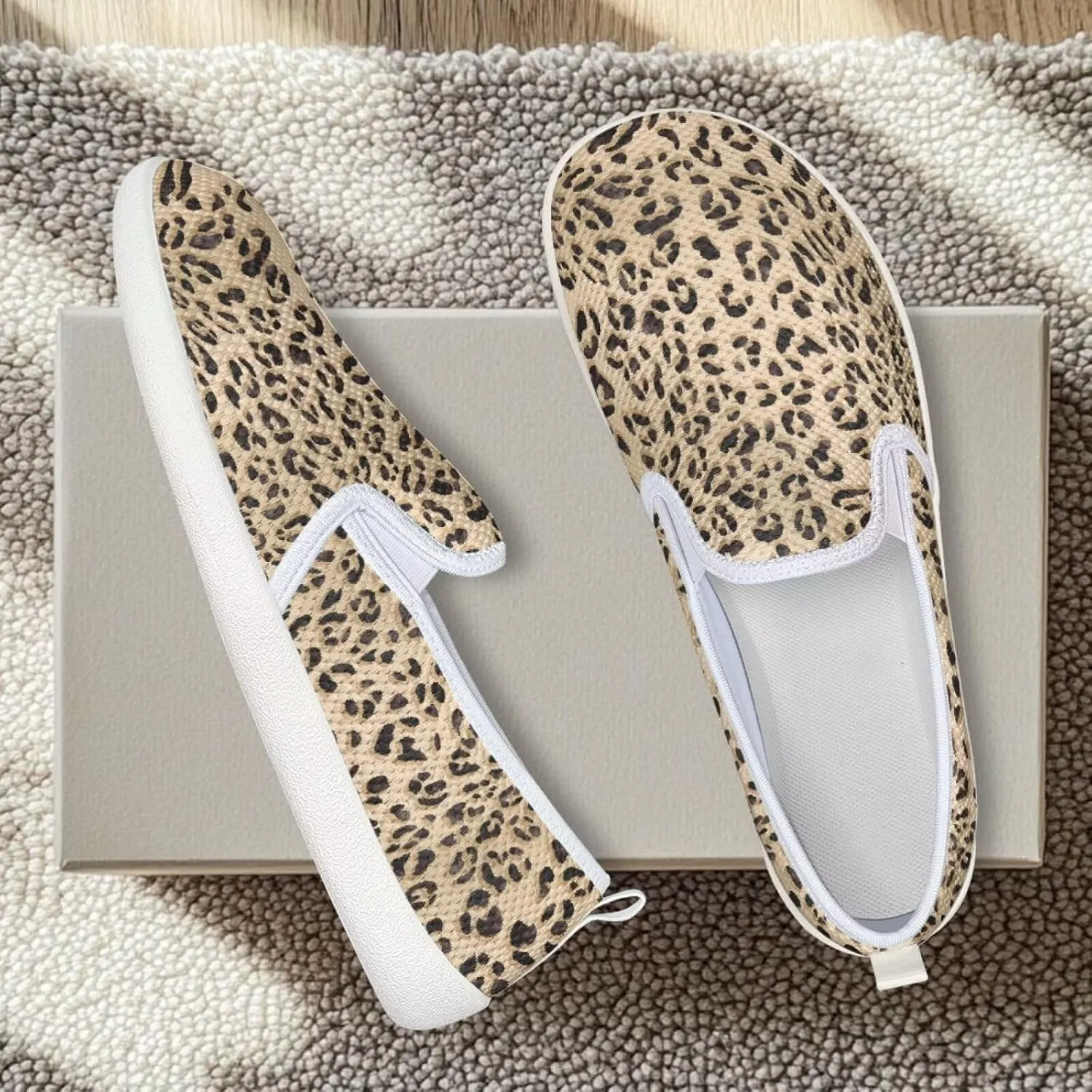 Comfy Walking Shoes for Women Slip On Casual Hand Free Flats Mesh Sneaker Breathable Gym Workout Running Dressy Wide Width Size 5.5-10.5