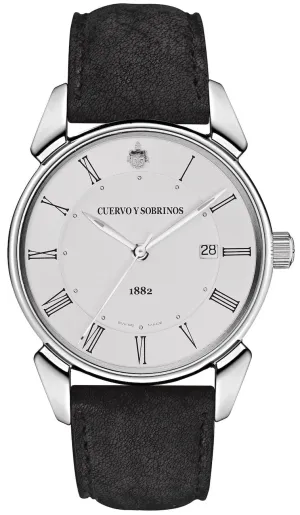 Cuervo y Sobrinos Watch Historiador Central Seconds