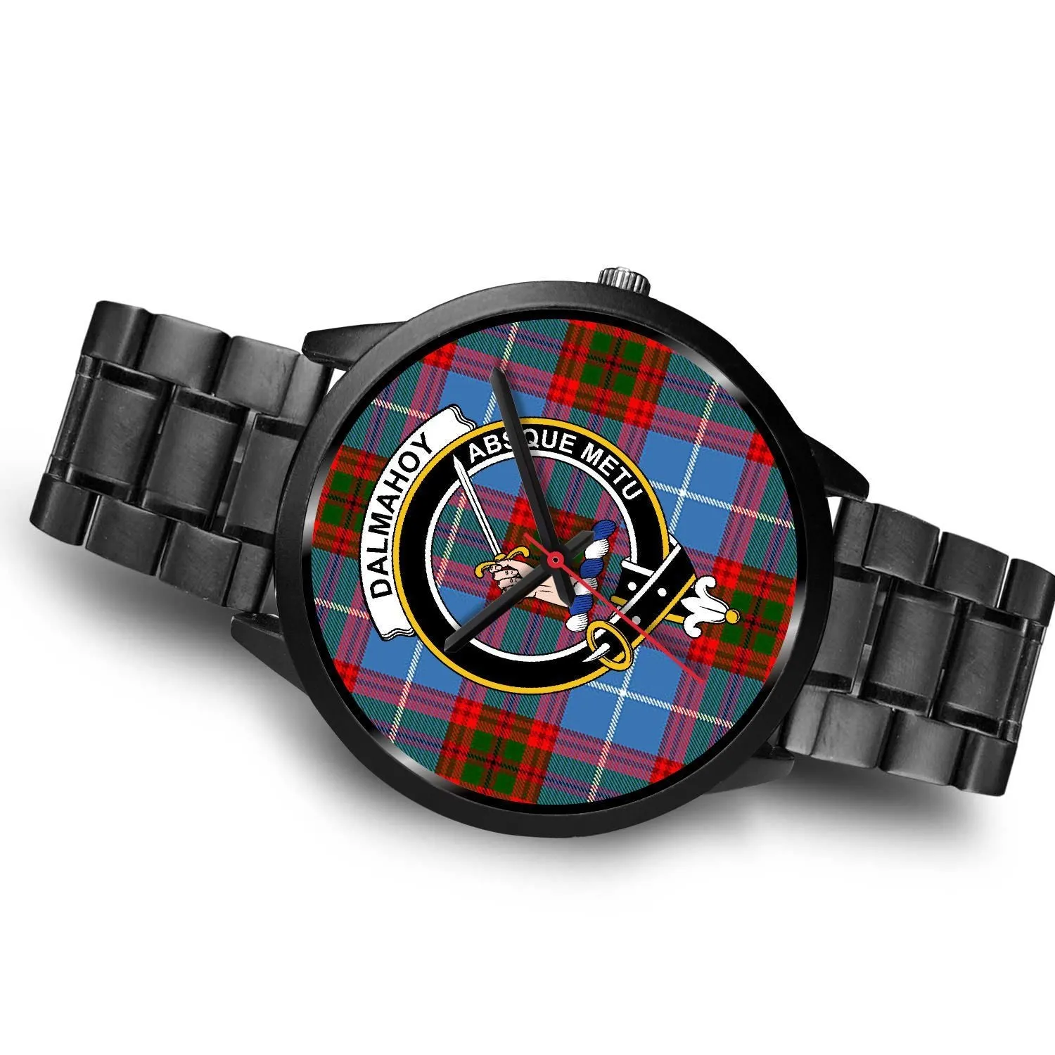 Dalmahoy Clan Badge Tartan Black Watch