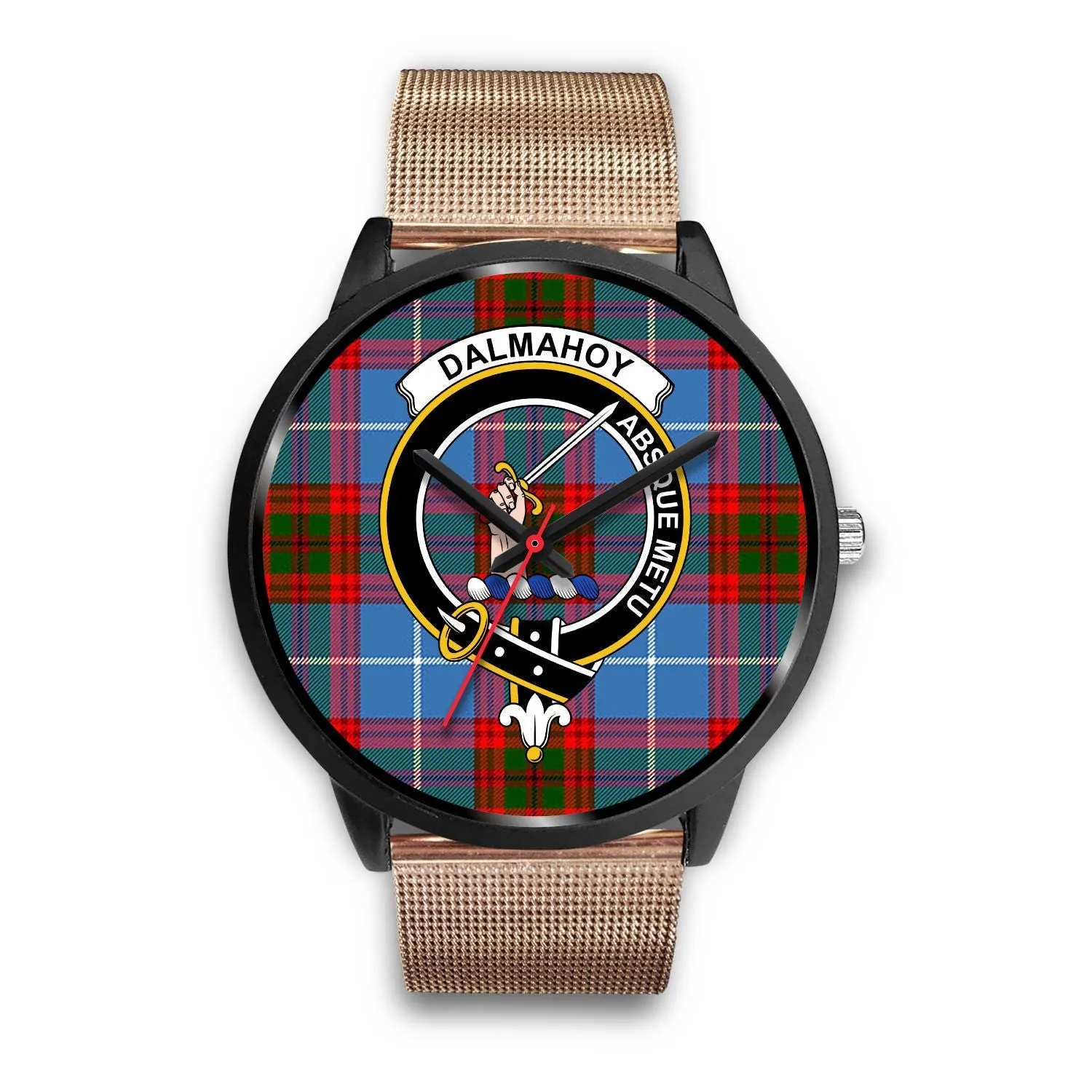 Dalmahoy Clan Badge Tartan Black Watch
