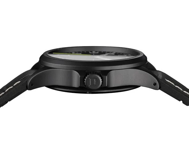 Damasko Watch DK36 Black Leather Pin