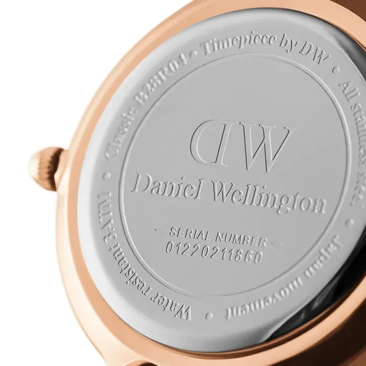 Daniel Wellington Watch Petite Rosewater White 28mm