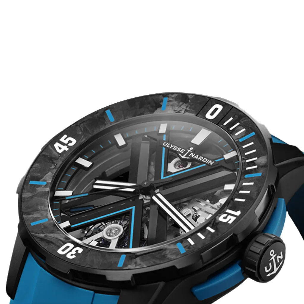 DIVER X SKELETON 44MM BLACK DLC TITANIUM
