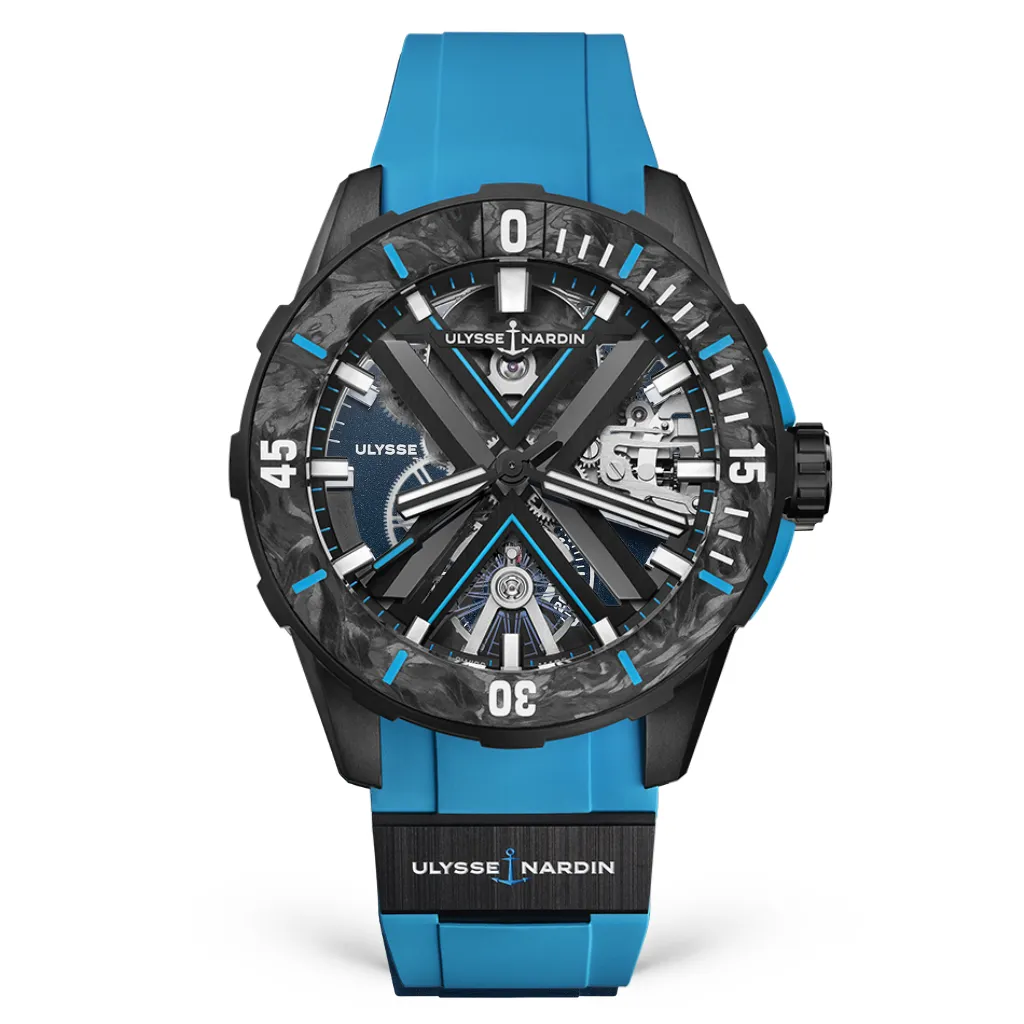 DIVER X SKELETON 44MM BLACK DLC TITANIUM