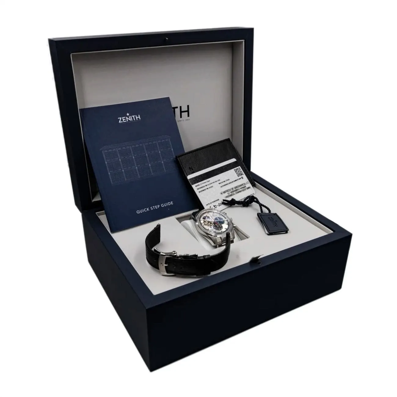 El Primero Chronomaster Open Heart in Stainless Steel.