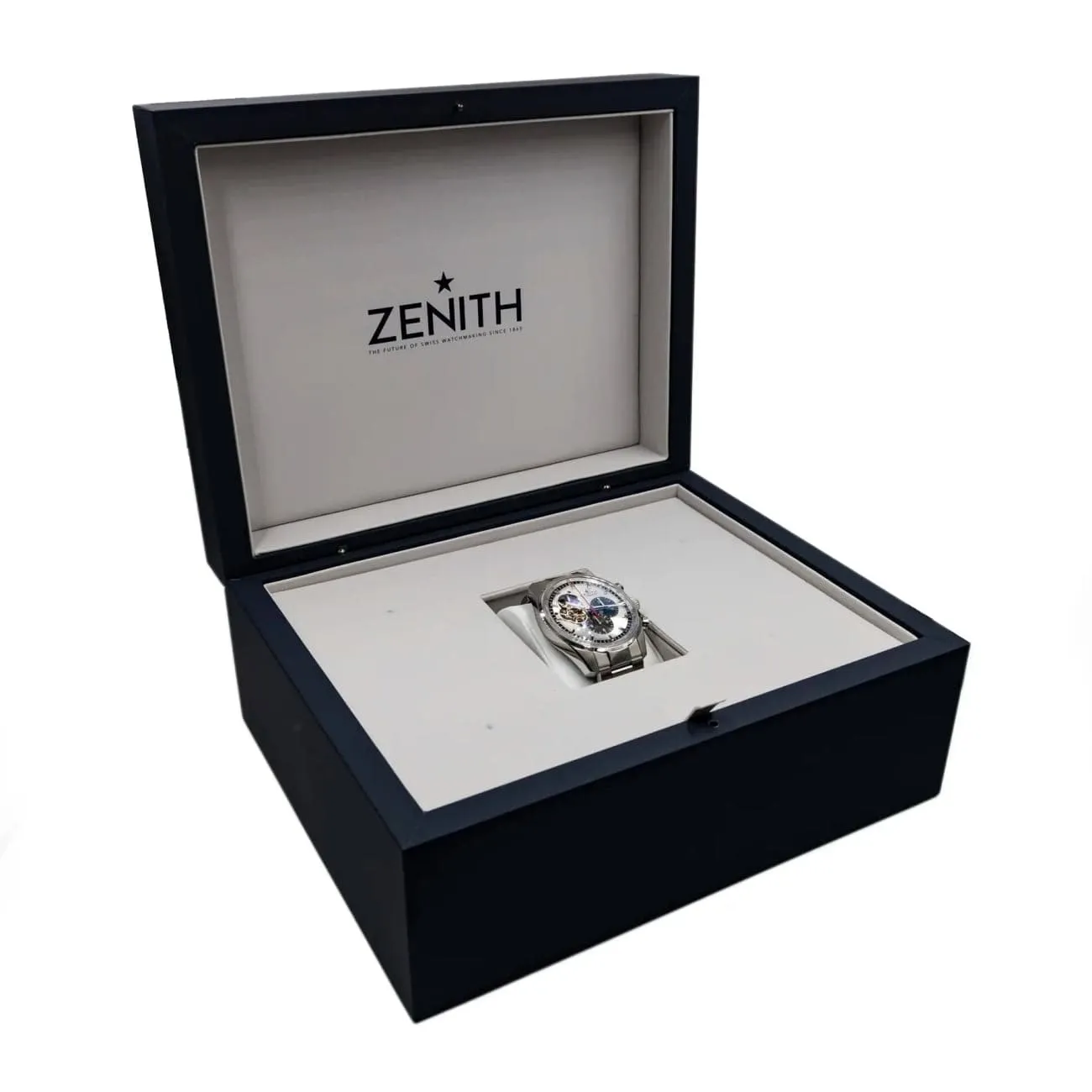 El Primero Chronomaster Open Heart in Stainless Steel.