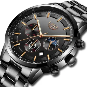 Fashion Sport Quartz Mens Watches - Luxury Business Waterproof Watch Relogio Masculino
