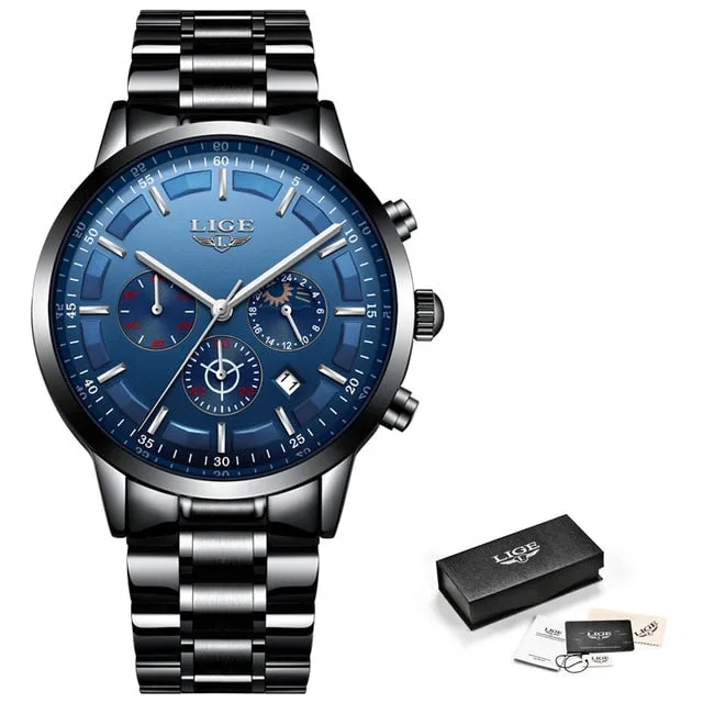Fashion Sport Quartz Mens Watches - Luxury Business Waterproof Watch Relogio Masculino