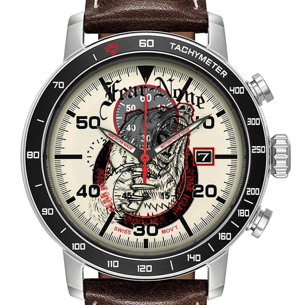 FEAR-NONE "American Fierce Bear" Chrono