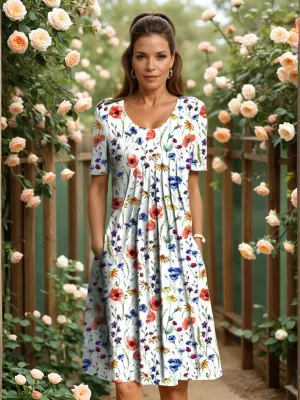 Flowing Elegance Long Dress