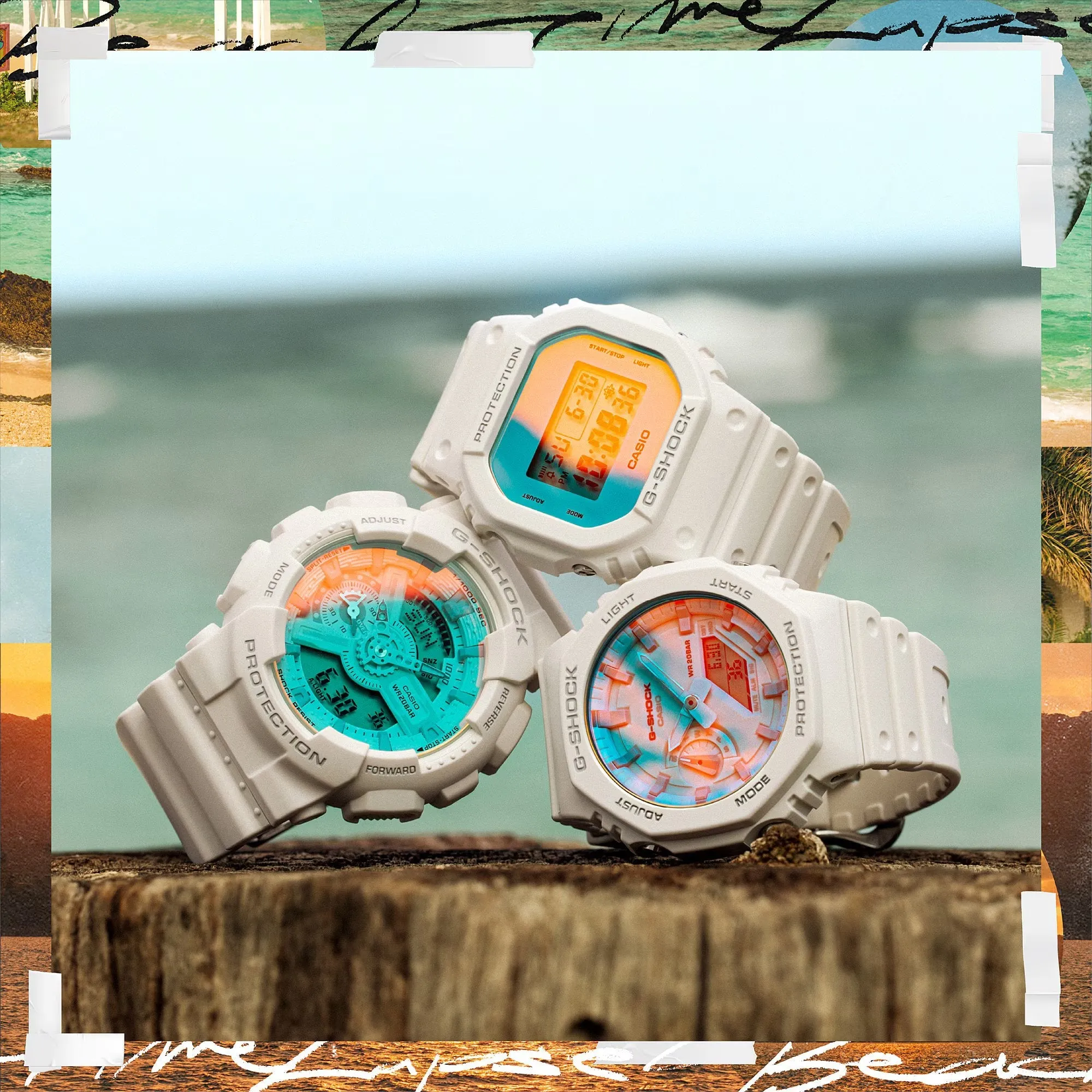 G-Shock Beach Time Lapse Series GA110TL-7A