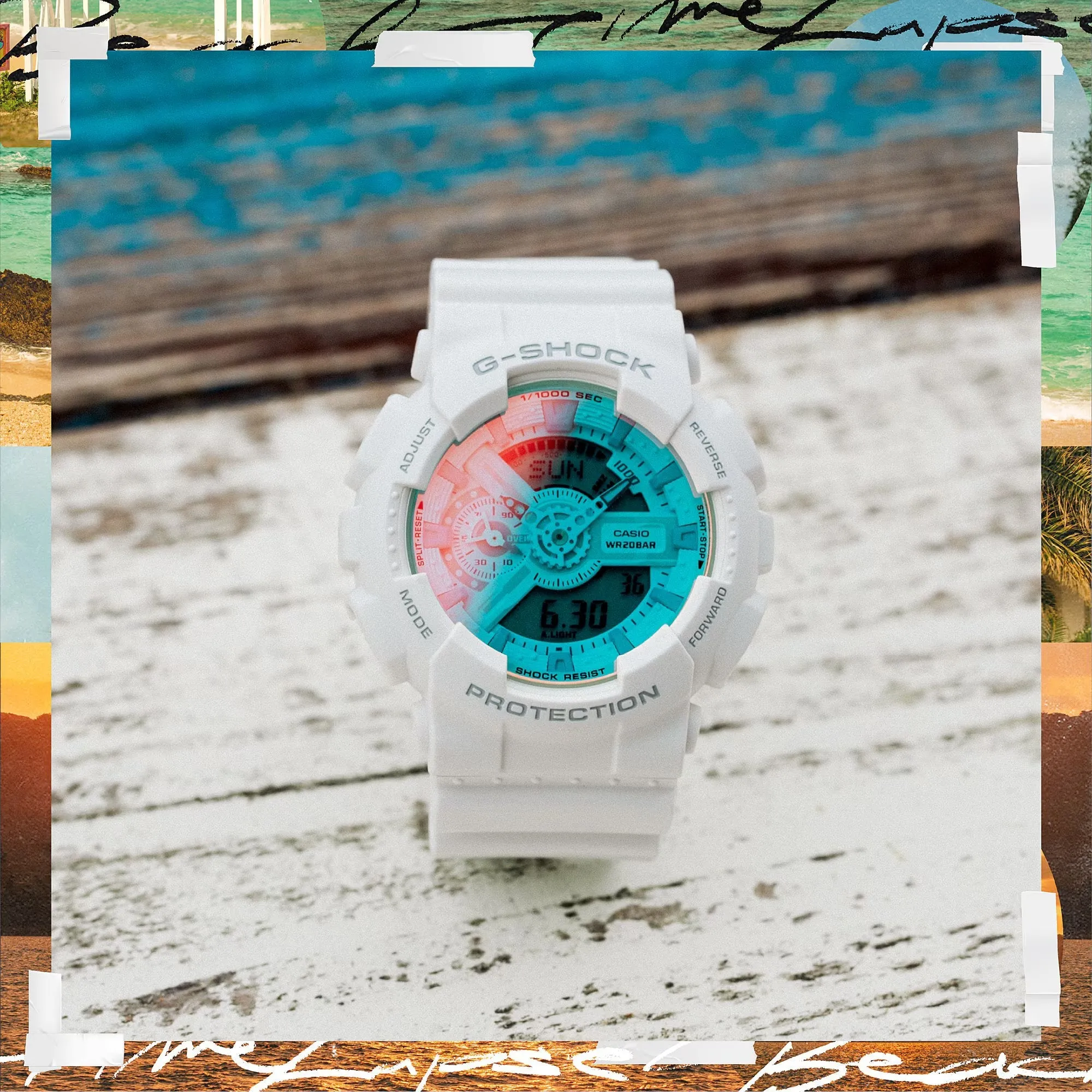 G-Shock Beach Time Lapse Series GA110TL-7A