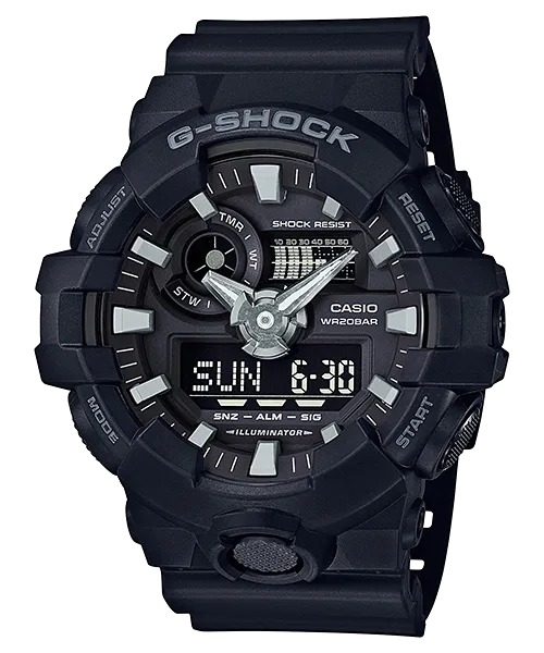 G-Shock Duo World Time Mens Watch GA700-1B