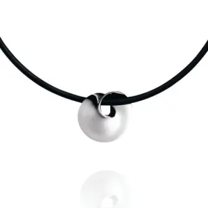 Georg Jensen Silver Mobius Pendant