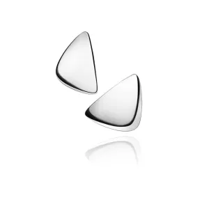 Georg Jensen Silver Peak Stud Earrings