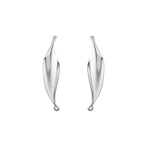 Georg Jensen Silver Vivianna Torun Hook Earrings