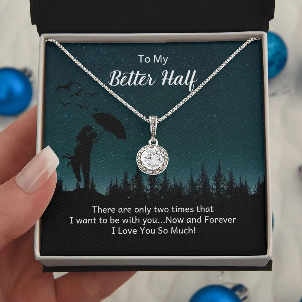 Gifts for Girlfriend, Fiance, Wife Necklace Gift, Cubic Zirconia Jewelry for Her