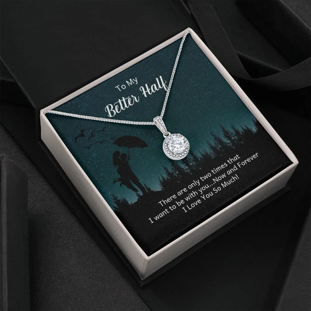 Gifts for Girlfriend, Fiance, Wife Necklace Gift, Cubic Zirconia Jewelry for Her