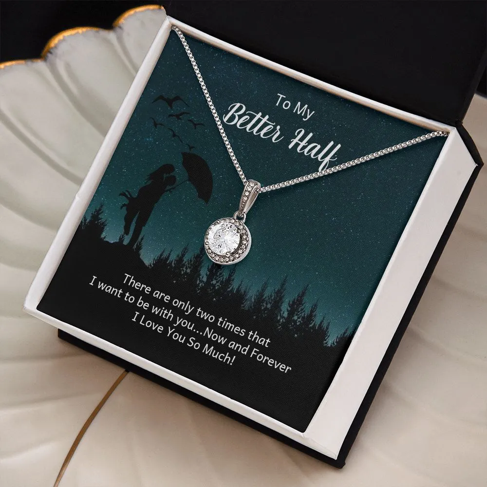 Gifts for Girlfriend, Fiance, Wife Necklace Gift, Cubic Zirconia Jewelry for Her