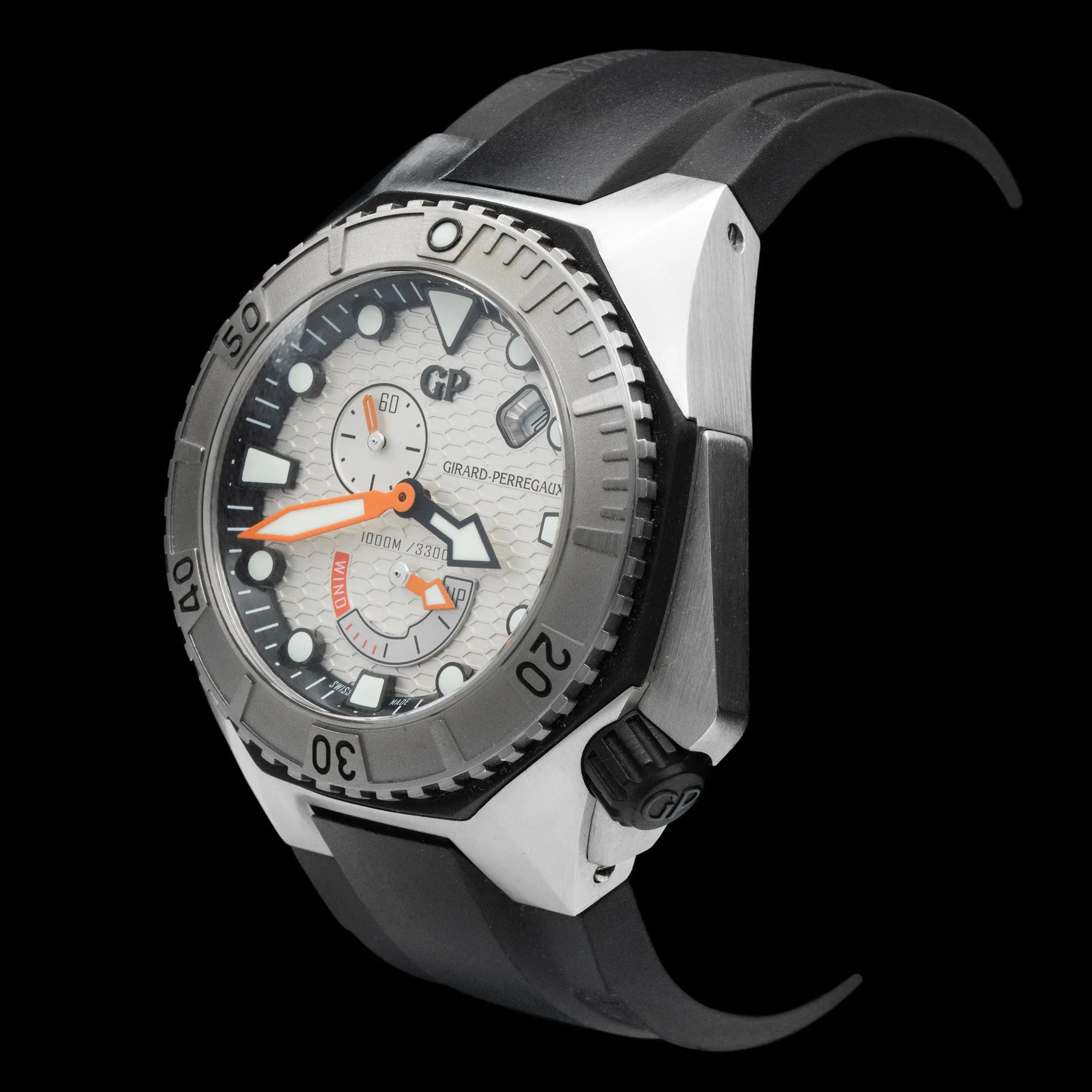 Girard Perregaux - Sea Hawk Automatic Silver Dial 49960-11-131-FK6A