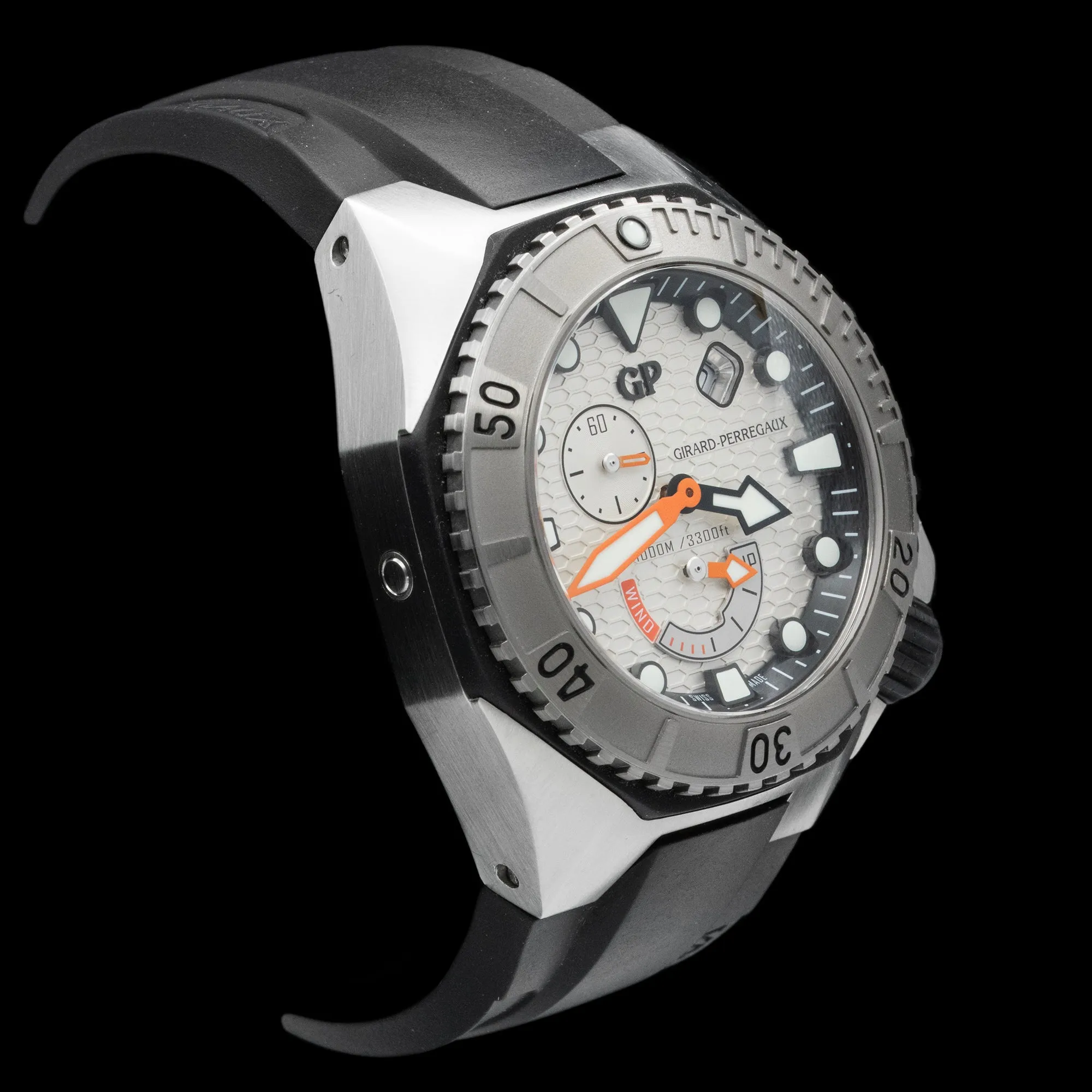 Girard Perregaux - Sea Hawk Automatic Silver Dial 49960-11-131-FK6A