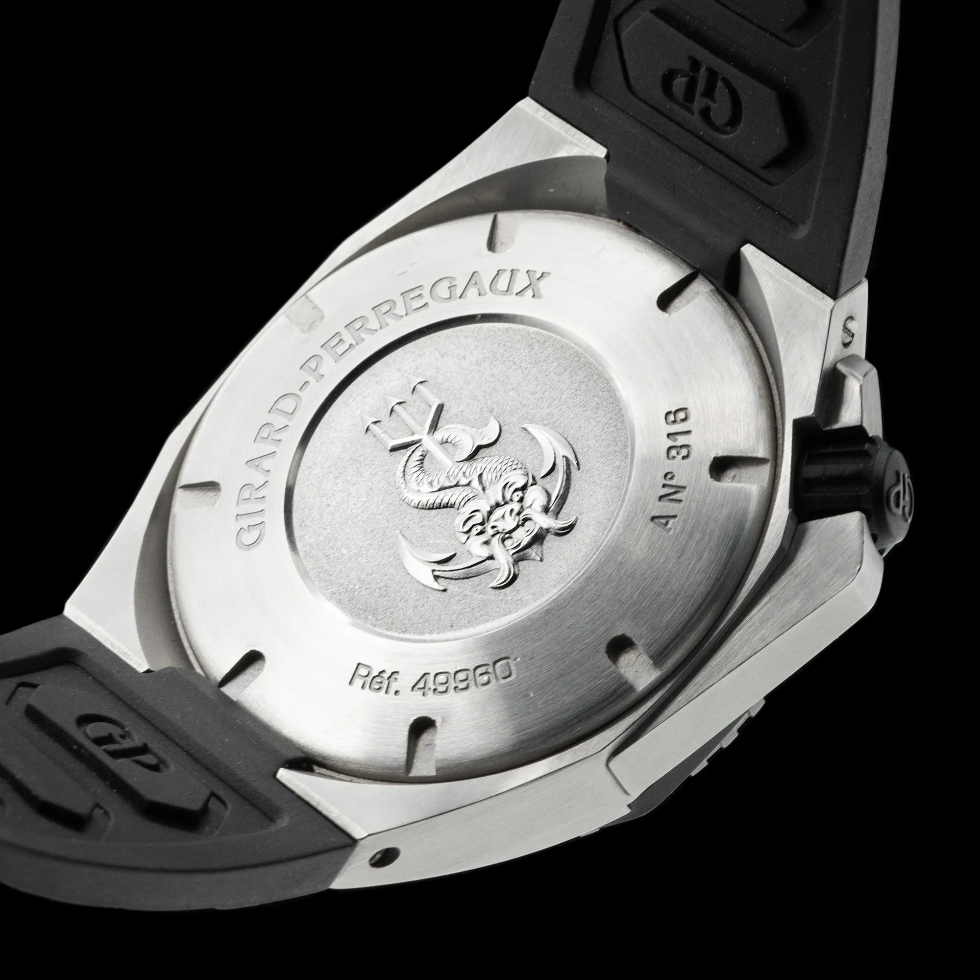 Girard Perregaux - Sea Hawk Automatic Silver Dial 49960-11-131-FK6A