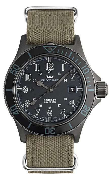Glycine Watch Combat SUB Stealth