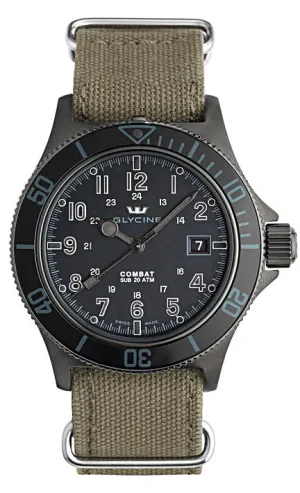 Glycine Watch Combat SUB Stealth