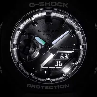 GOLD AND SILVER COLOR - ANALOG-DIGITAL - 2100 Series - GA2100SB-1A