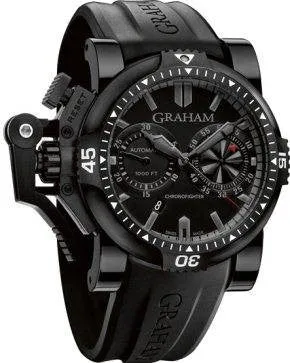 Graham Chronofighter Oversize Diver Deep Black D