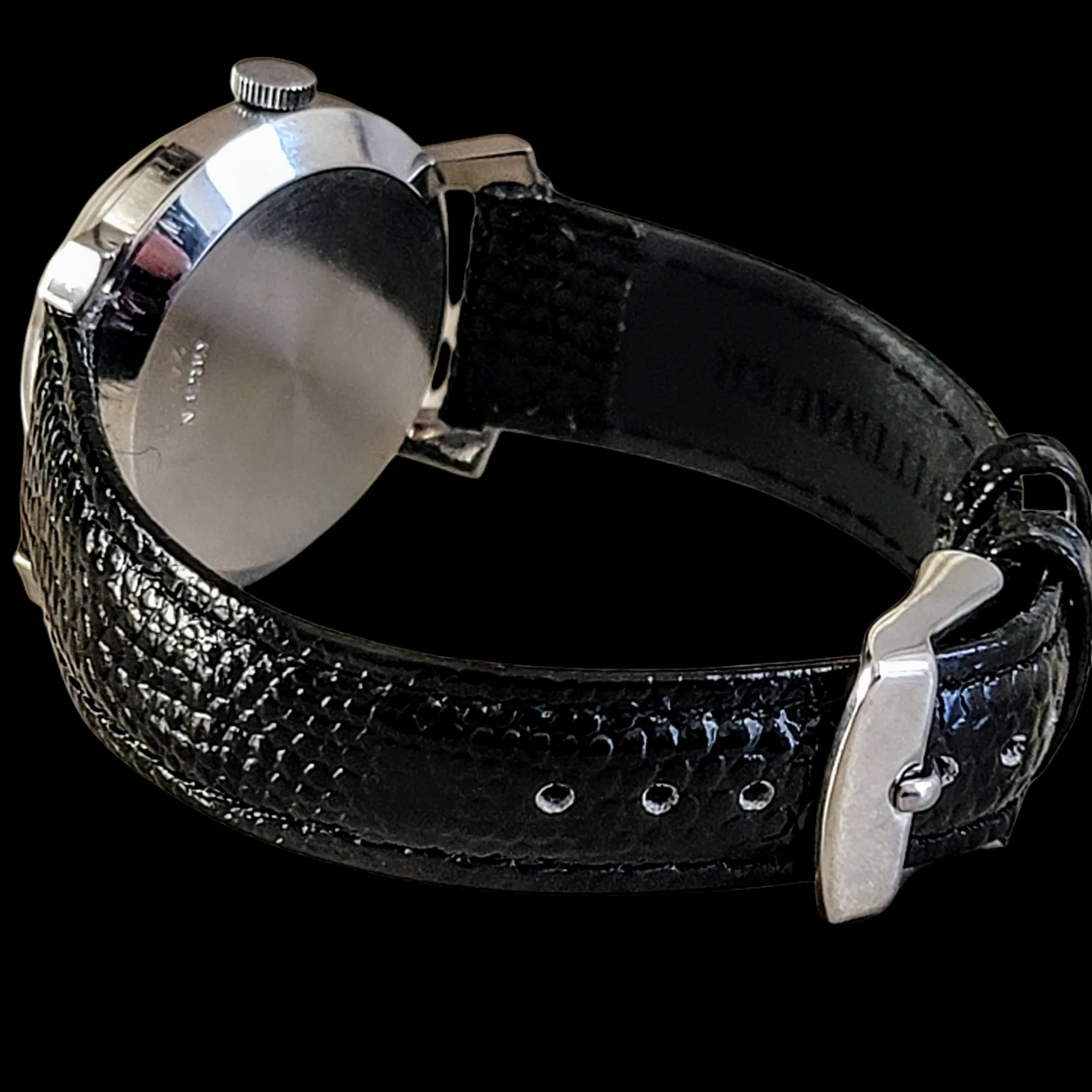 GRUEN Precision Alarm Wristwatch Ref. 910SS Cal. Langendorf 1244