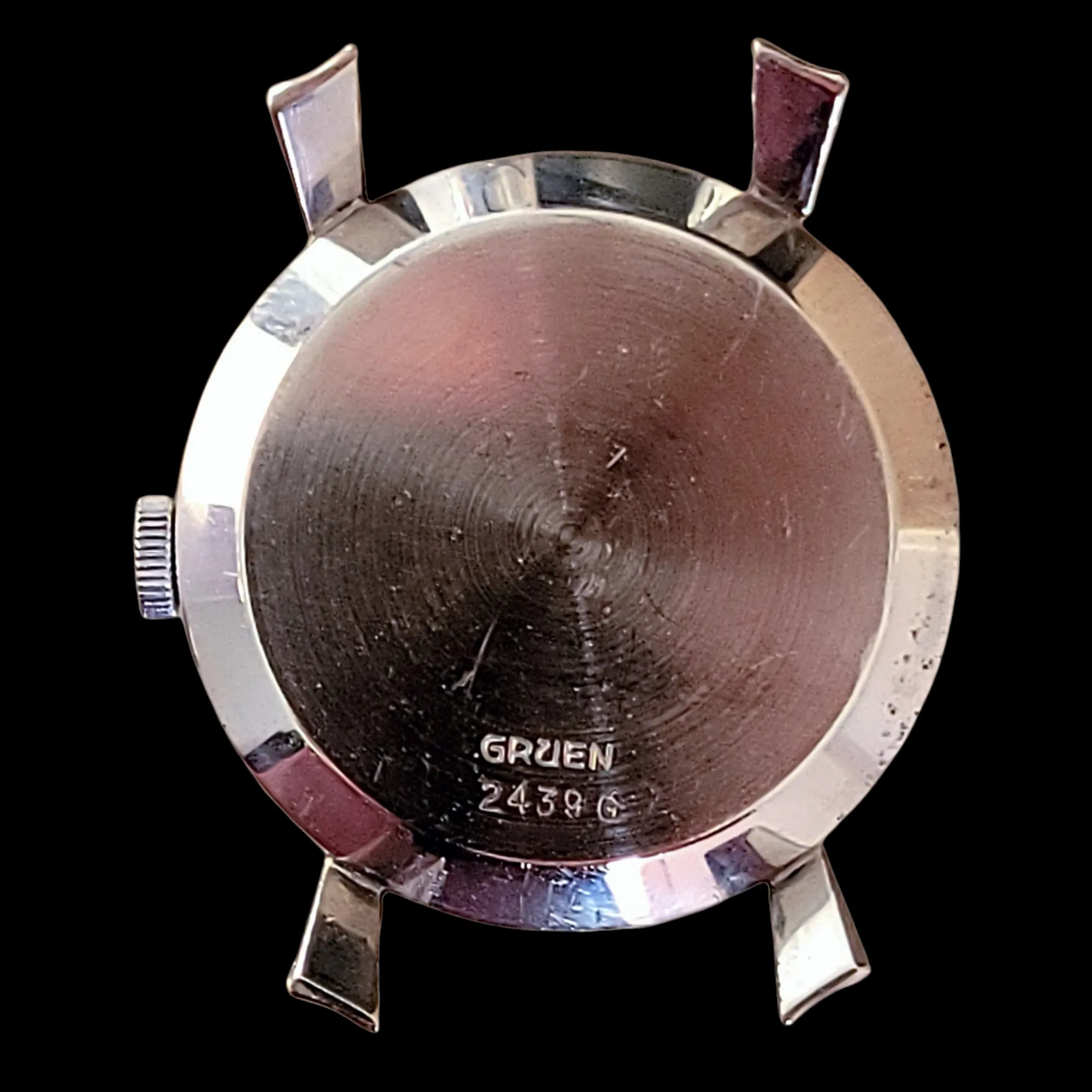 GRUEN Precision Alarm Wristwatch Ref. 910SS Cal. Langendorf 1244