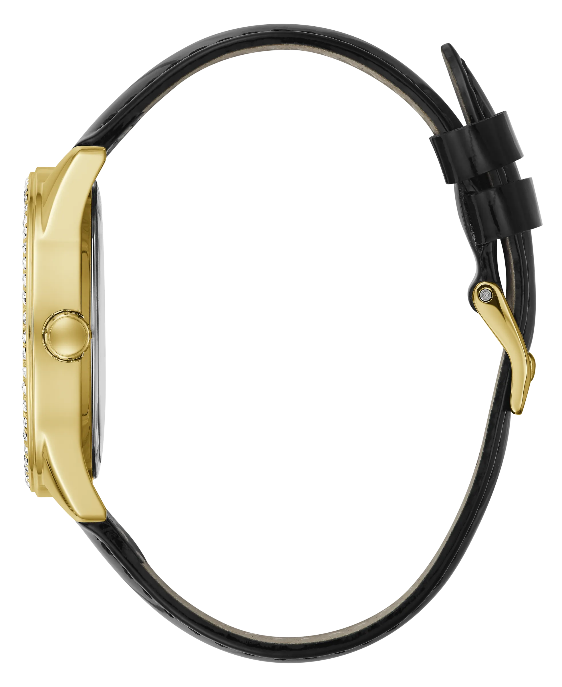 Guess Ladies Black/Gunmetal Analog Watch - GW0098L3