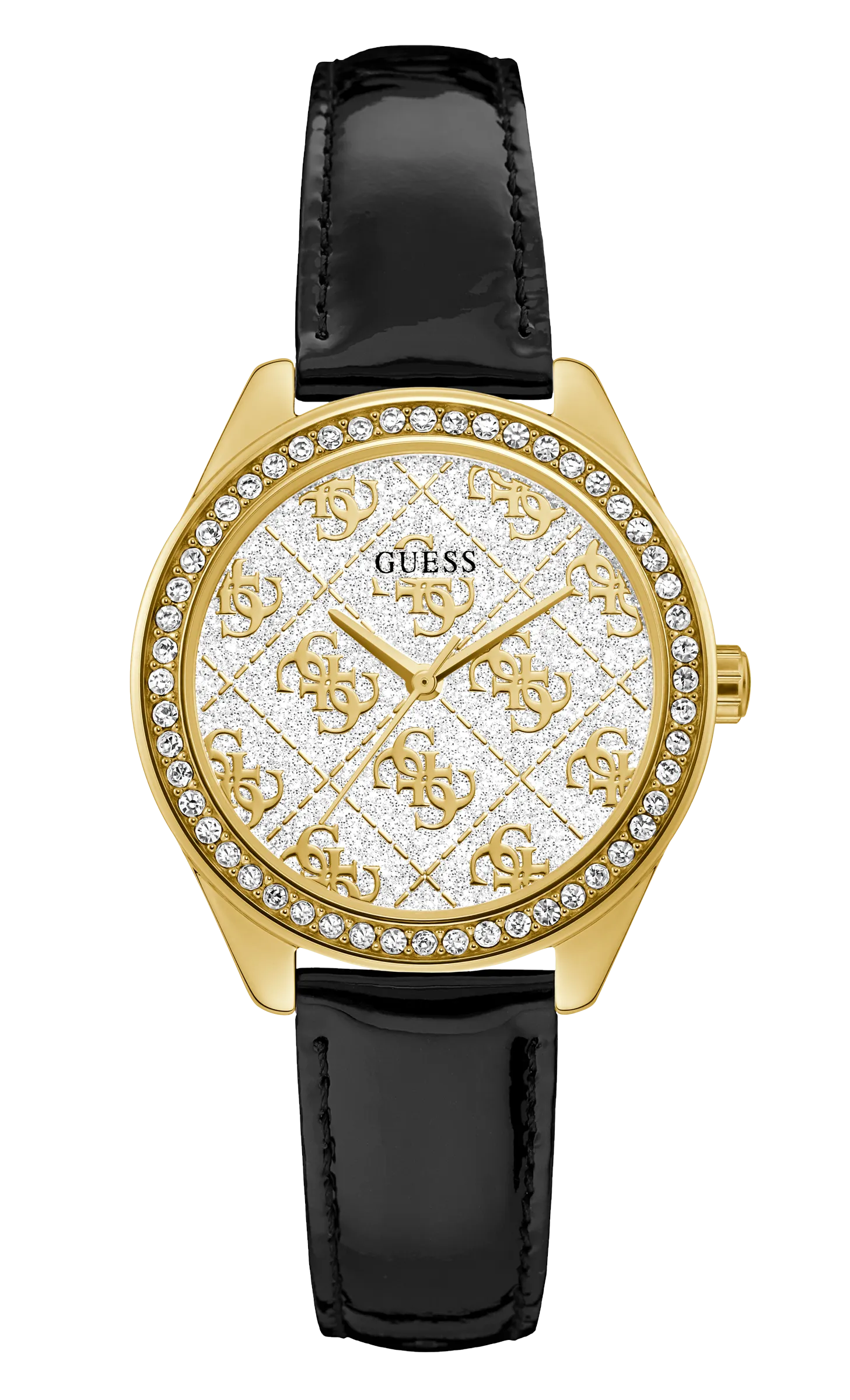Guess Ladies Black/Gunmetal Analog Watch - GW0098L3