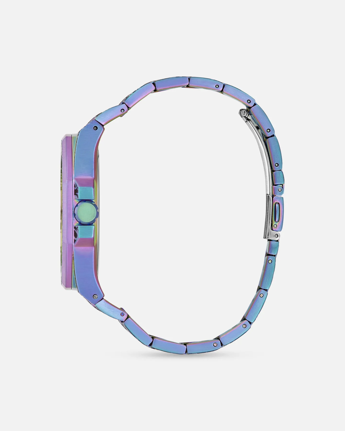 Guess Mainline Phoenix Watch Silver/Sun Blue