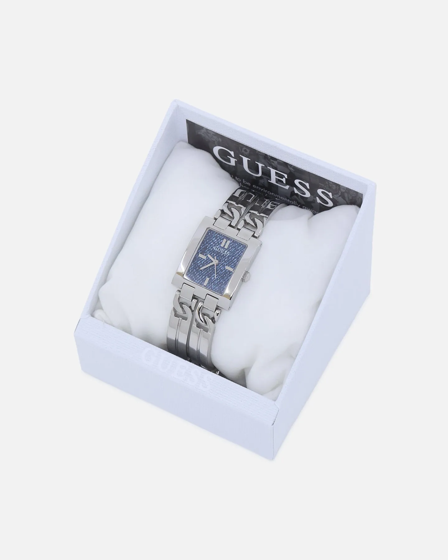 Guess Mainline Women's Mod ID Watch Silver