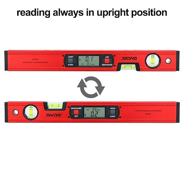 GVDA Electronic Spirit level Bubble Box