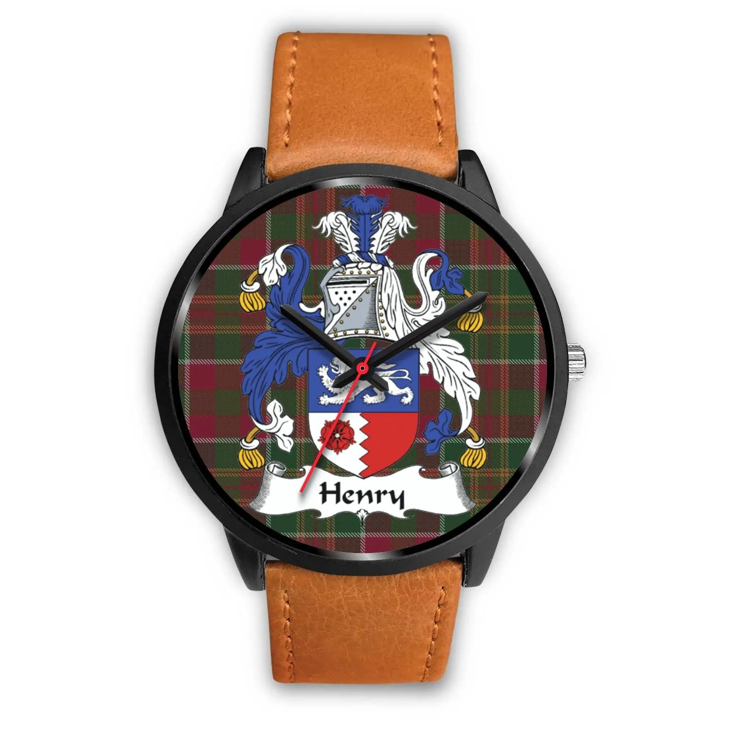 Henry Clan Badge Tartan Black Watch