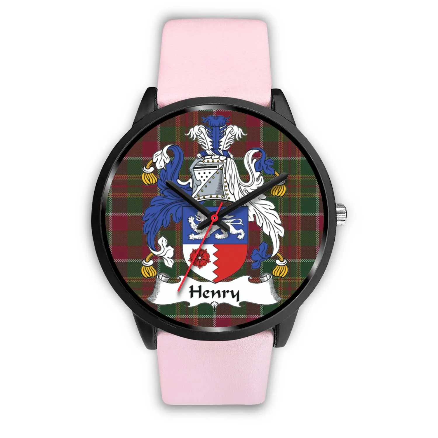Henry Clan Badge Tartan Black Watch
