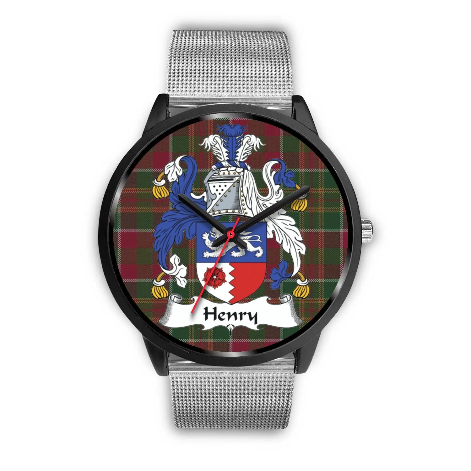 Henry Clan Badge Tartan Black Watch