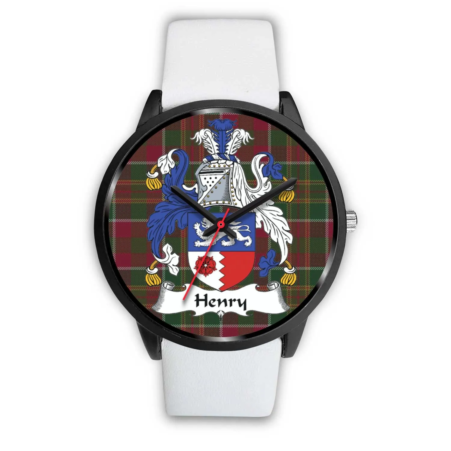 Henry Clan Badge Tartan Black Watch