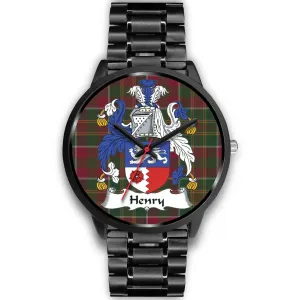 Henry Clan Badge Tartan Black Watch