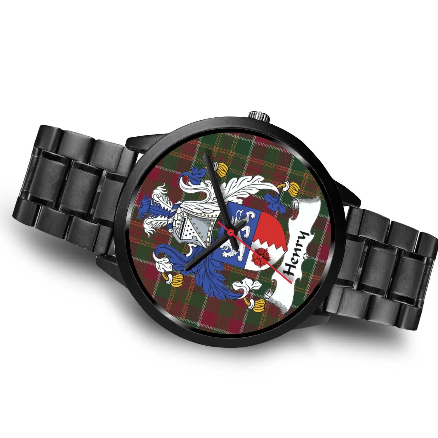 Henry Clan Badge Tartan Black Watch