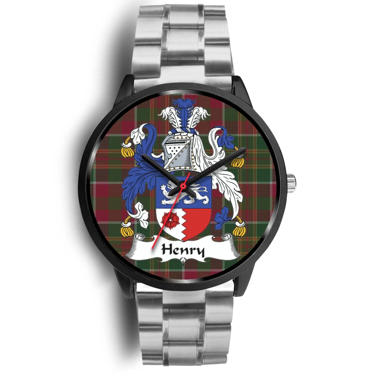 Henry Clan Badge Tartan Black Watch